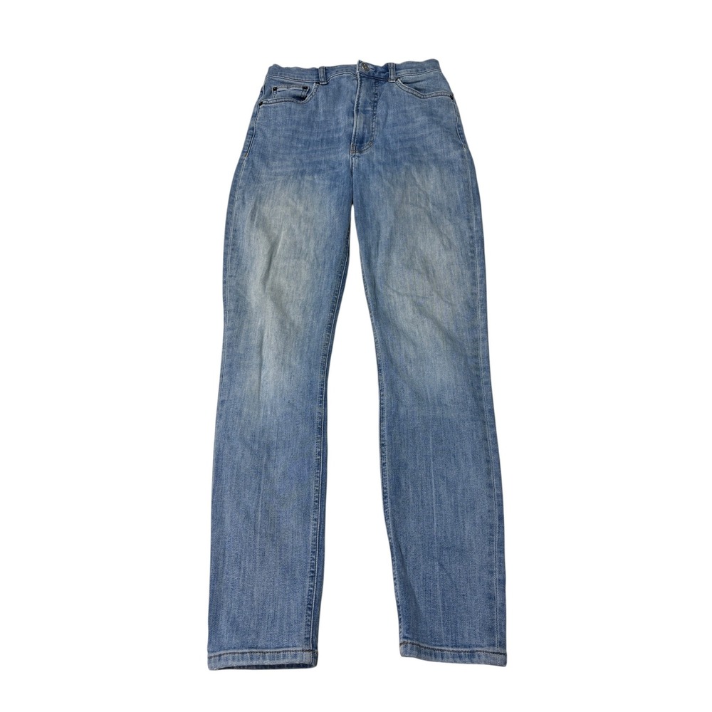 Reformation Harper Ultra High Rise Skinny Jeans Cyprus‎ Wash Denim Womens  25X28
